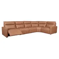 1444-3308wed-4273lv Leather Italia Cambria Living Room Furniture Sectional