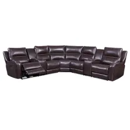 1444-4308alc-014375lv Leather Italia Cambria Living Room Furniture Sectional