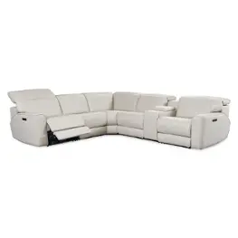 1444-5113con-9033lv Leather Italia Cambria Living Room Furniture Sectional
