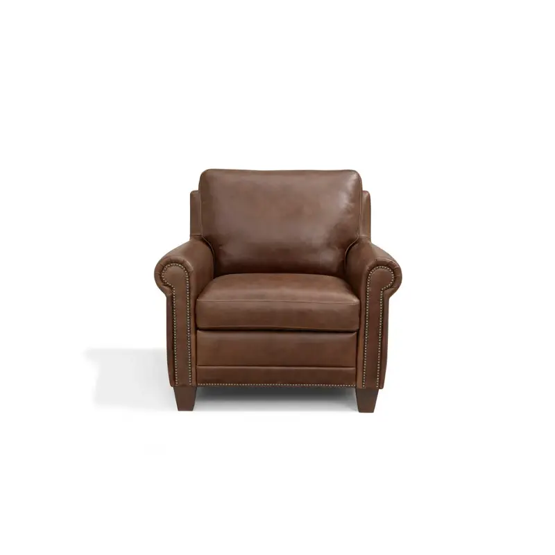 1020-2034-01g5821a Leather Italia Savino Living Room Furniture Living Room Chair