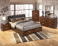 Bed / Dresser / Mirror / Nightstand