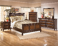 Bed/dresser/mirror/night Stand