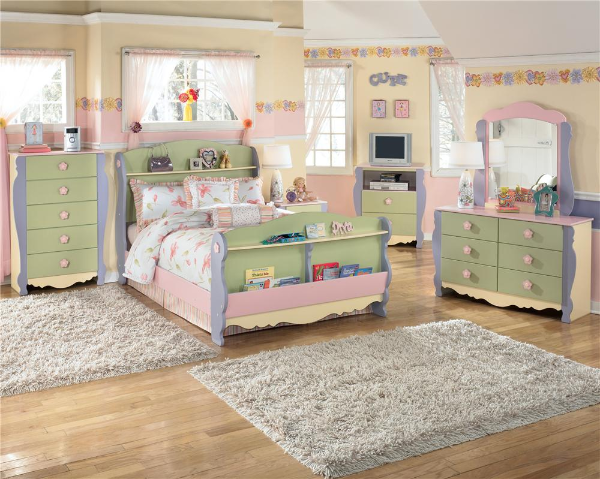 dollhouse bedroom furniture set