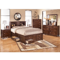 Bed / Dresser / Mirror / Nightstand
