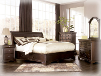 Bed / Dresser / Mirror / Nightstand