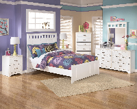 Bed / Dresser / Mirror / Nightstand
