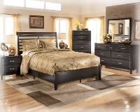 Bed/dresser/mirror/night Stand