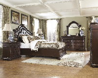 Bed / Dresser / Mirror / Nightstand