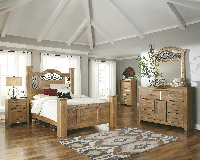 Bed / Dresser / Mirror / Nightstand