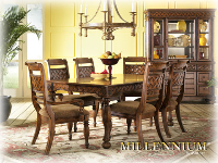 Table, 4 Side & 2 Arm Chairs