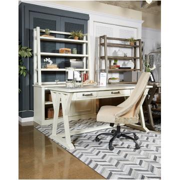 Signature Design by Ashley Baraga H410-01A White Vinyl Home Office