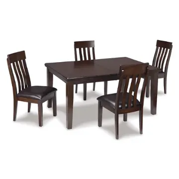 D596 Haddigan - Dark Brown Dining Room Ashley Furniture Haddigan - Dark Brown Dining Room Furniture