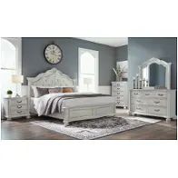Bed/dresser/mirror/nightstand