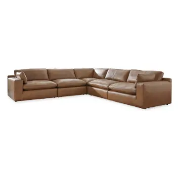 30901-caramel-sectional Ashley Furniture 30901 - Caramel Living Room Furniture
