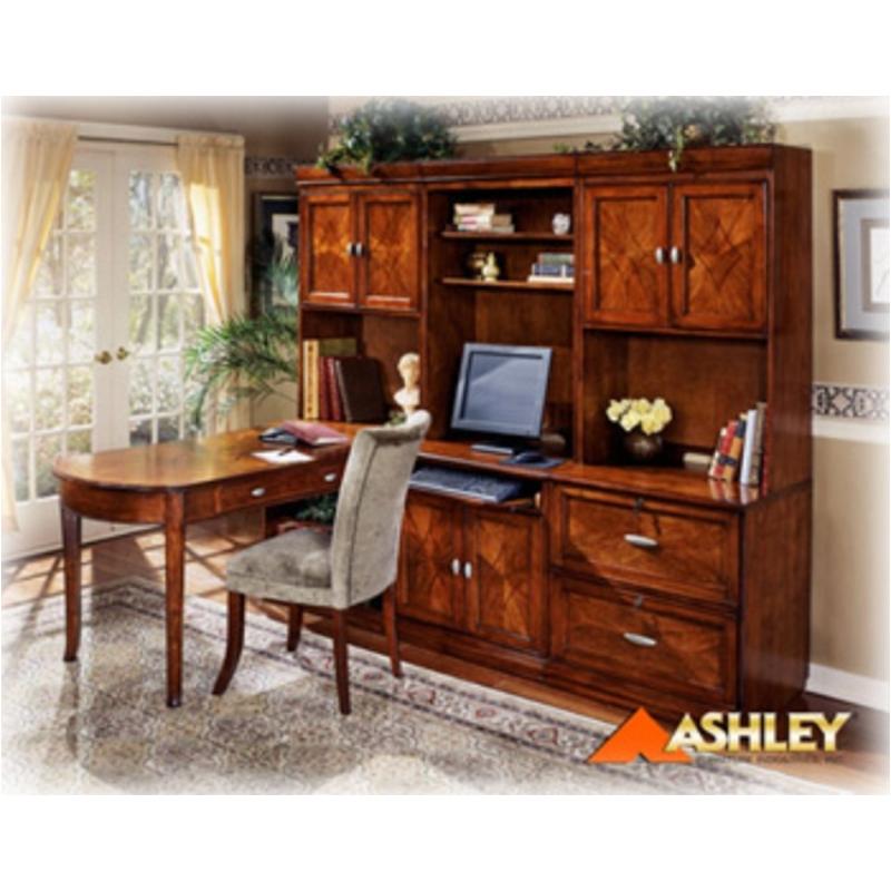 H416-25t Ashley Furniture Opn Htch Chry/wlnut Stain Fnsh