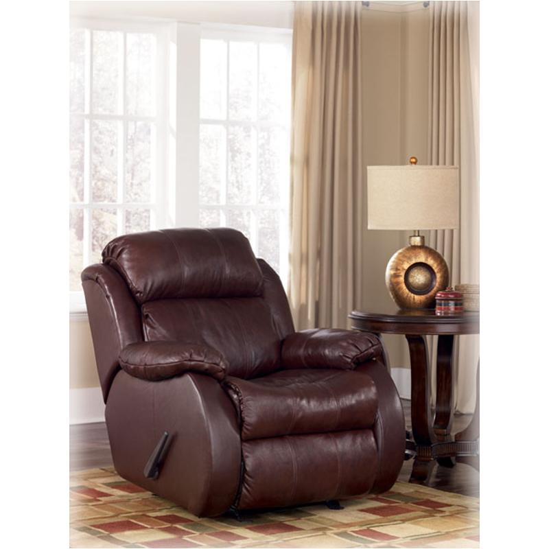 4740727 Ashley Furniture Contour Burgundy Glider Recliner