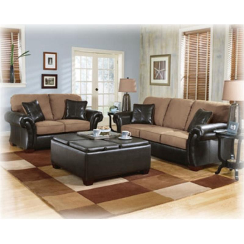 3800335 Ashley Furniture Duraplush - Mocha Living Room Furniture Loveseat