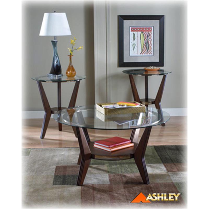 T176-13 Ashley Furniture Ferretti Occasional Table Set