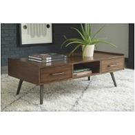 T916-1 Ashley Furniture Calmoni Living Room Furniture Cocktail Table