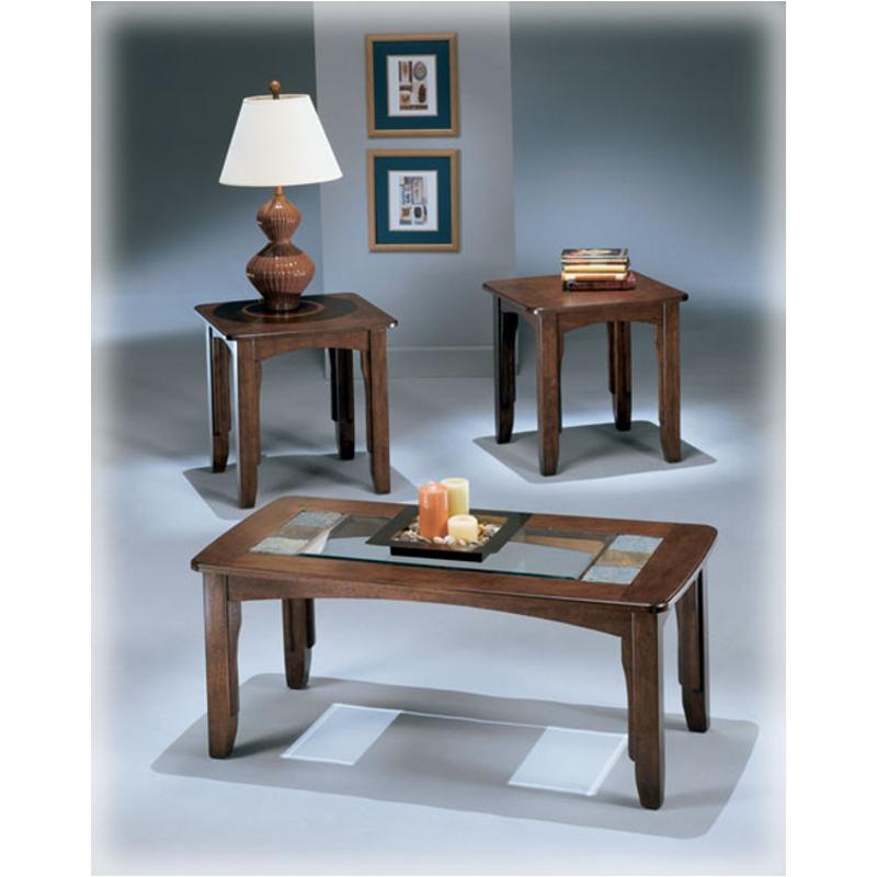 T135-13 Ashley Furniture Solana Living Room Furniture Occasional Table Set