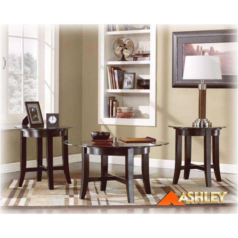 T12113 Ashley Furniture Zimmer 3in1 Pk Black Fnsh/gls