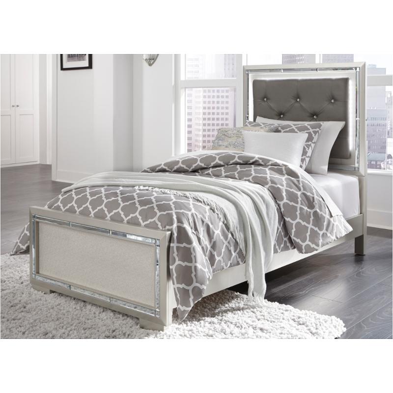 B410-53 Ashley Furniture Lonnix Twin Upholstered Panel Bed