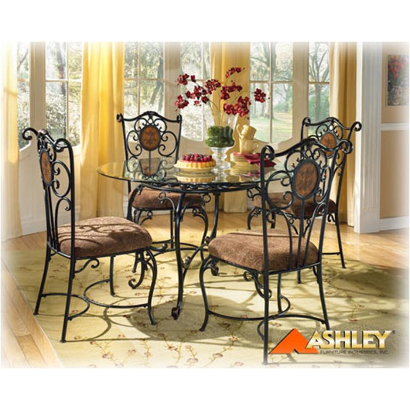 ashley furniture metal dining table