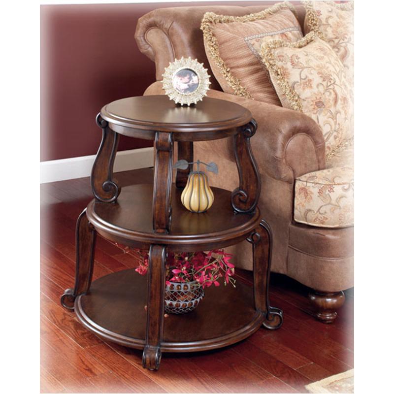 T496 2 Ashley Furniture Brookfield, Ashley Furniture Brookfield Round End Table
