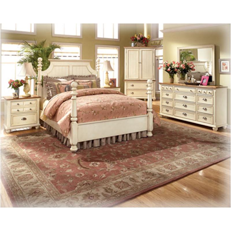 B423-31 Ashley Furniture Alison Hall Bedroom Furniture Dresser