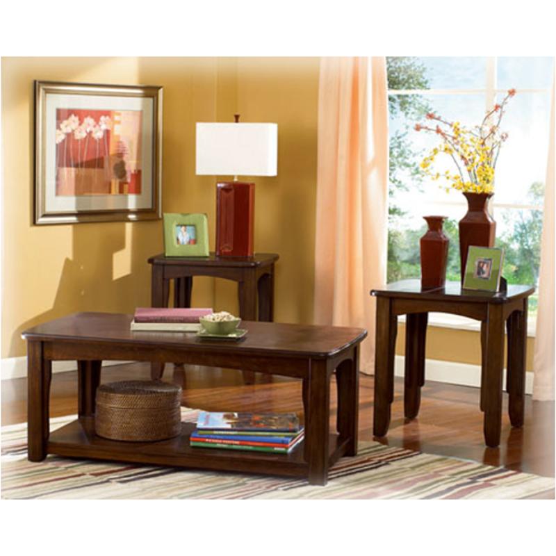 T135-23 Ashley Furniture Solana Living Room Furniture Occasional Table Set