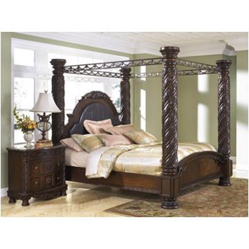 B553-199 Ashley Furniture North Shore - Dark Brown Bedroom Furniture Bed