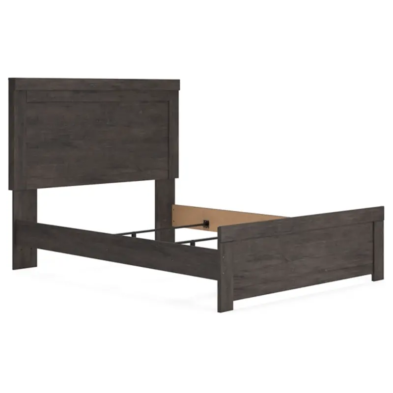 B249-57 Ashley Furniture Brinxton - Black Queen Panel Bed