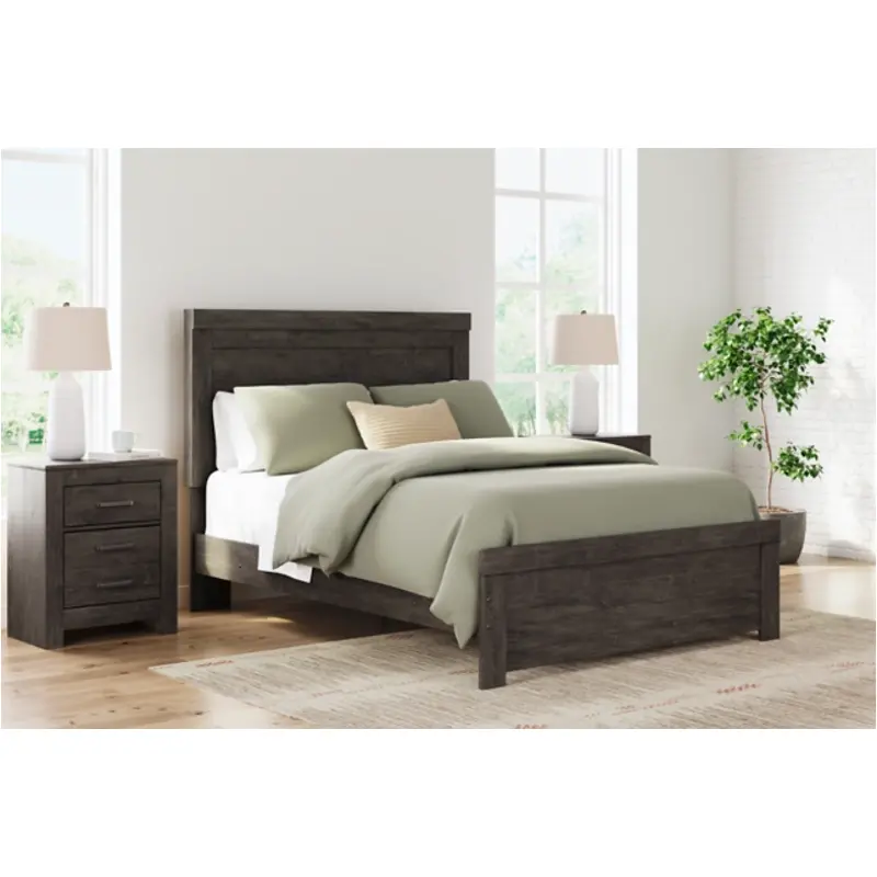 B249-57 Ashley Furniture Brinxton - Black Bedroom Furniture Bed