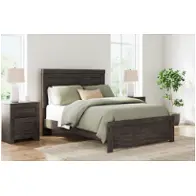 B249-57 Ashley Furniture Brinxton - Black Queen Panel Bed