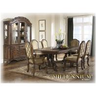 D606-55b Ashley Furniture Bellissimo Dining Room Furniture Dining Table