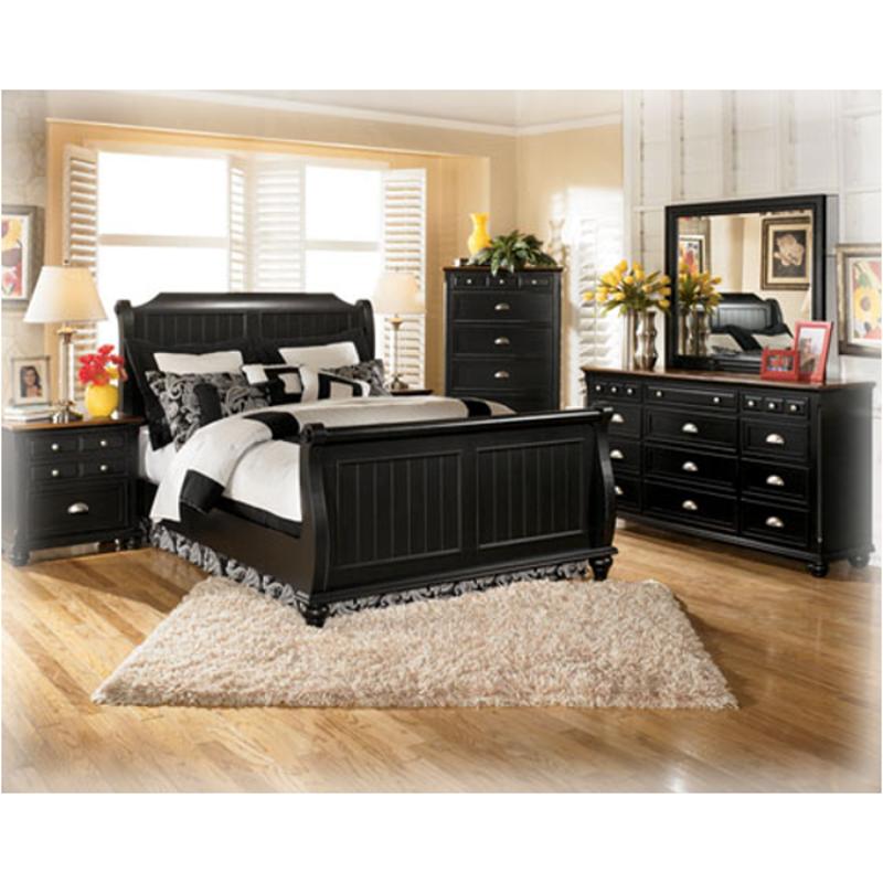 B422-92 Ashley Furniture Brush Hollow Bedroom Furniture Nightstand