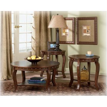 T226-13 Ashley Furniture Lakota Living Room Furniture Occasional Table Set