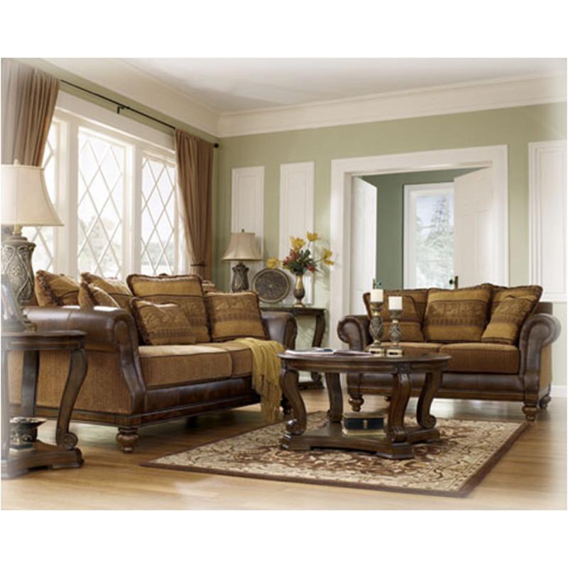 5230135 Ashley Furniture Juno - Brandy Living Room Furniture Loveseat