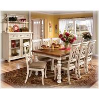 D423-35 Ashley Furniture Alison Hall Dining Room Furniture Dining Table