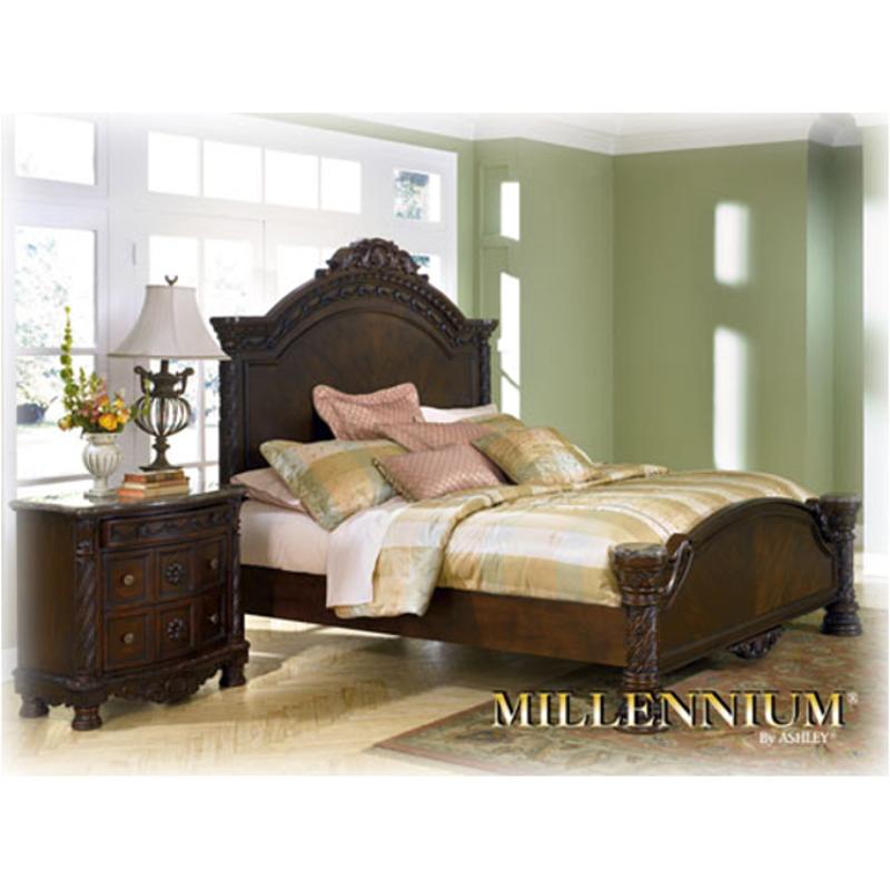 B553-154 Ashley Furniture North Shore - Dark Brown Bedroom Furniture