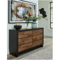 B496-31 Ashley Furniture Kraeburn Bedroom Furniture Dresser