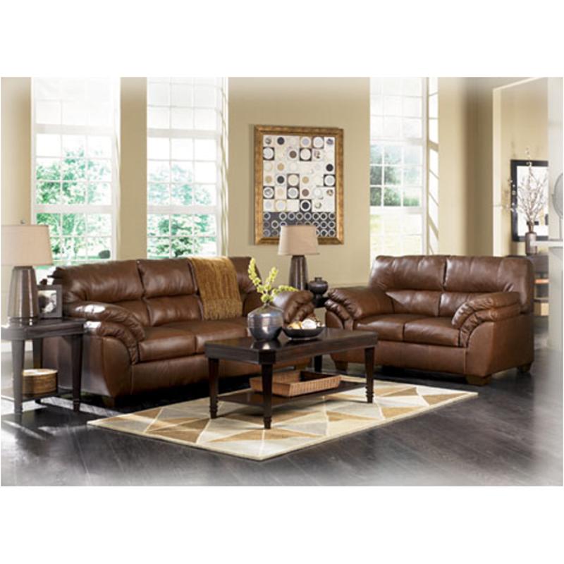 4130135 Ashley Furniture Warren - Brown Living Room Furniture Loveseat