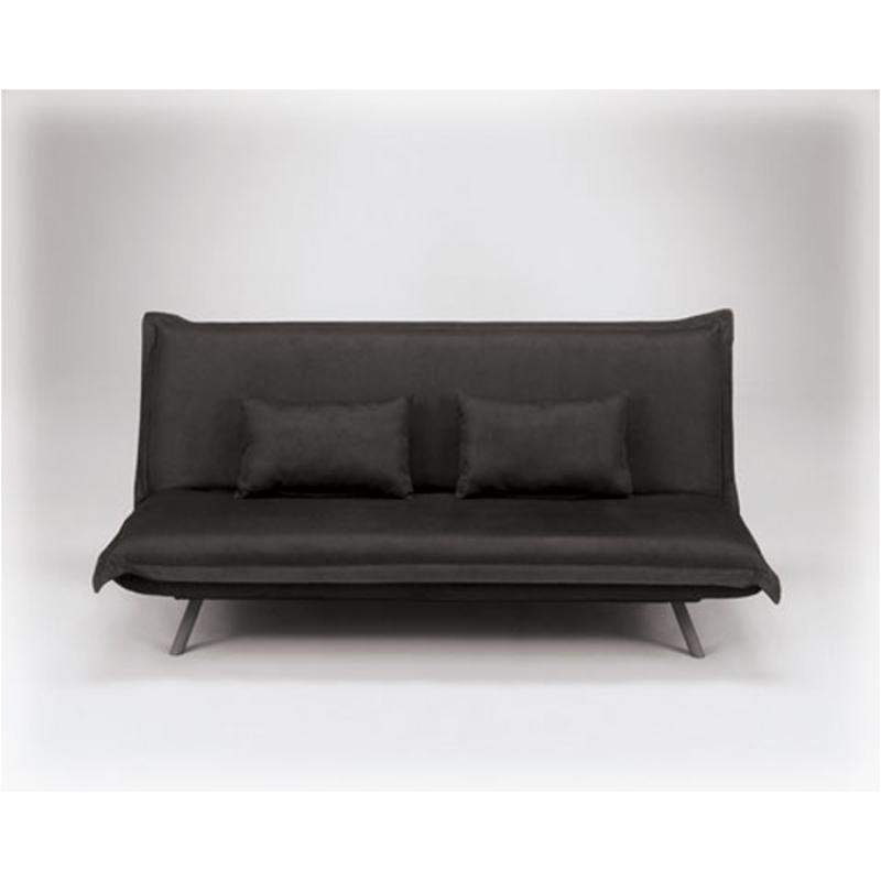 1010045 Ashley Furniture Nirvana Black Flip Flop Sofa