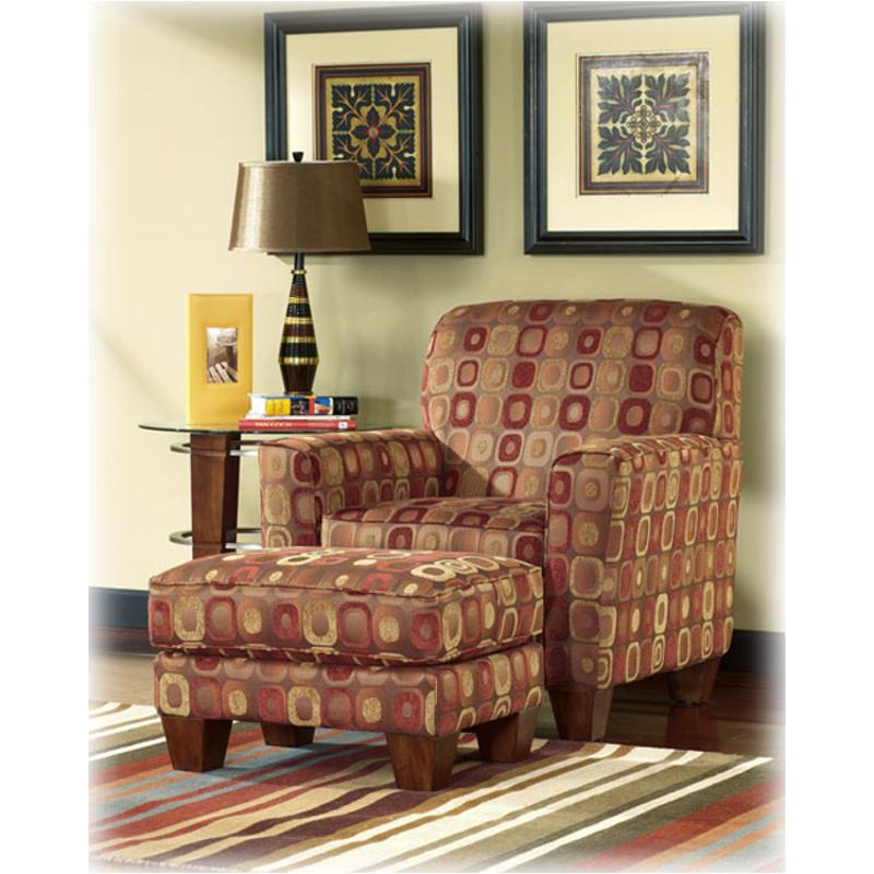 1240013 Ashley Furniture Grace - Russet Living Room Furniture Ottoman