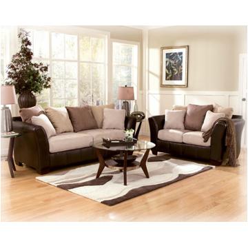 1940135 Ashley Furniture Logan - Stone Living Room Furniture Loveseat