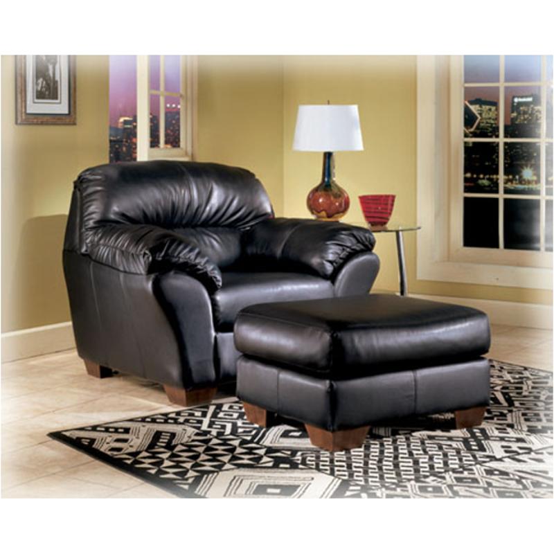 5290014 Ashley Furniture Durahide - Onyx Living Room Furniture Ottoman