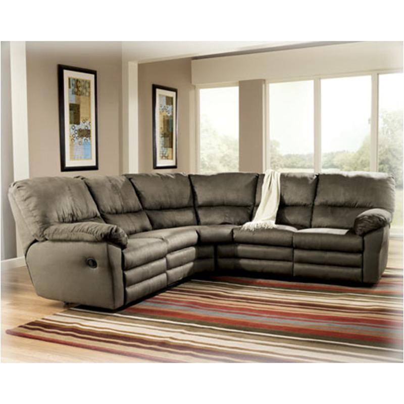 6150148 Ashley Furniture Cagney - Olive Living Room Furniture Sectional