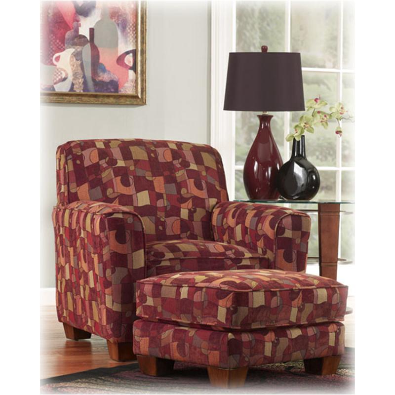 6390413 Ashley Furniture Accent Ottoman/venture/merlot