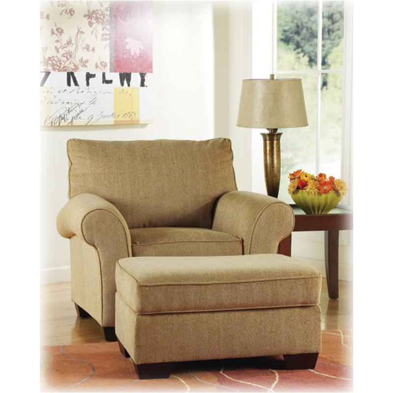 6610014 Ashley Furniture Natalie - Wheat Living Room Furniture Ottoman