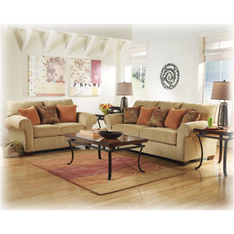 6610035 Ashley Furniture Natalie - Wheat Living Room Furniture Loveseat